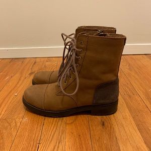 UGG fur lined combat boots!